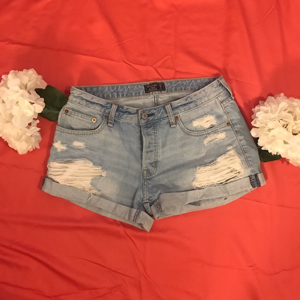 Abercrombie boyfriend shorts